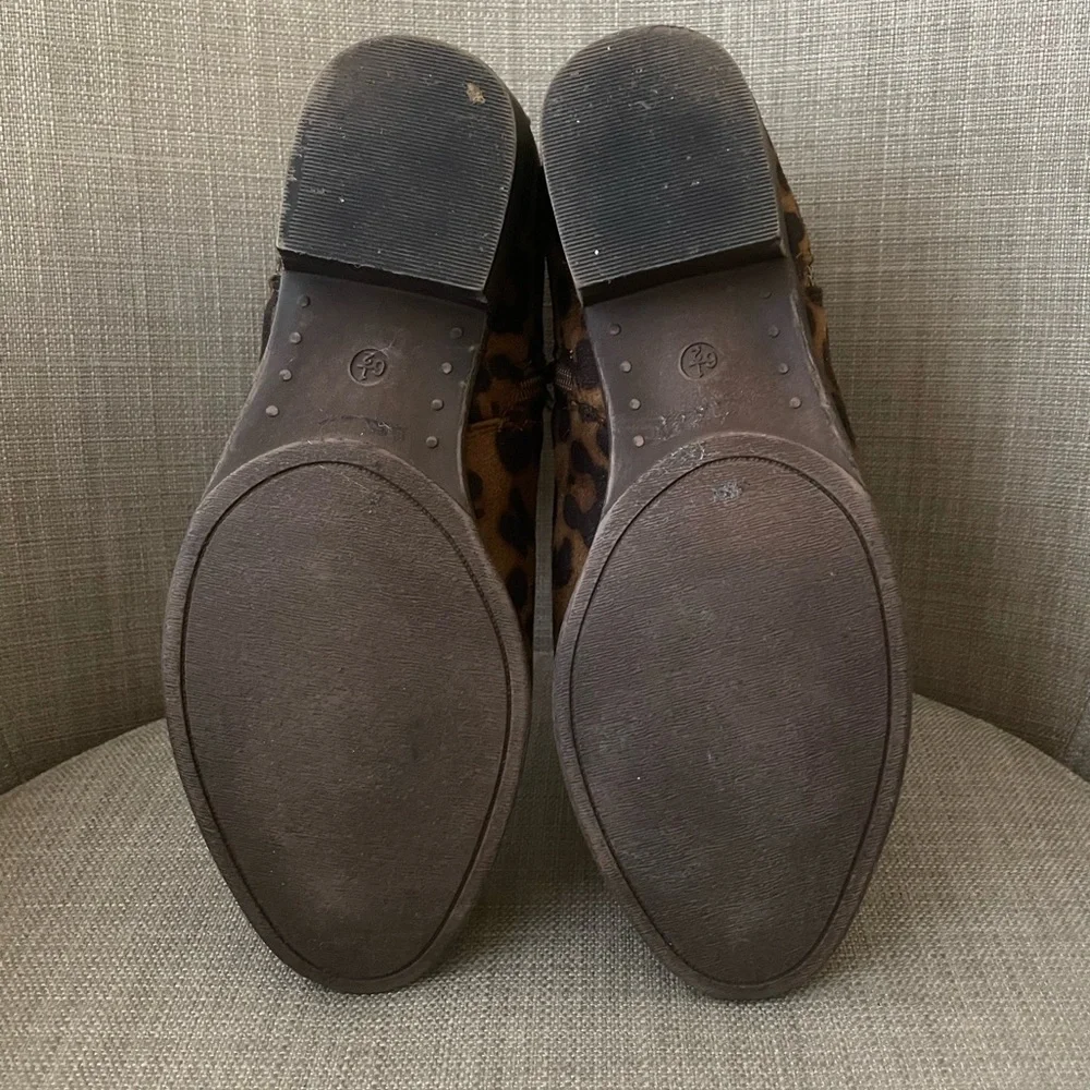 Mata Leopard Print Ankle Boot